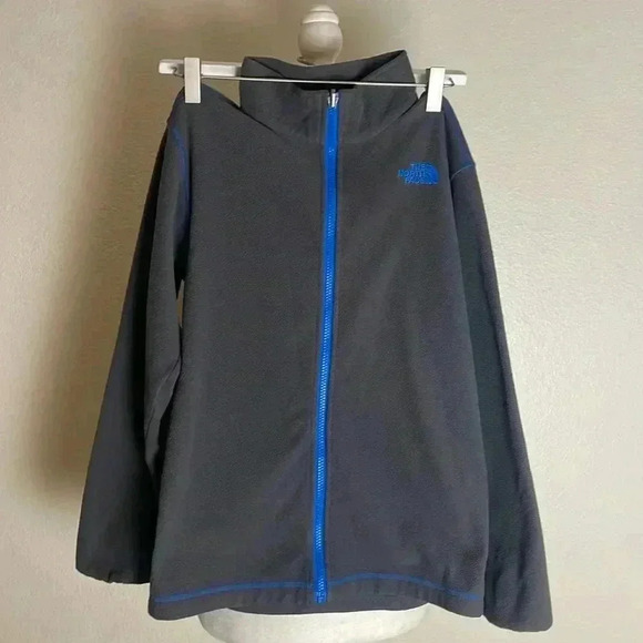 The North Face‎ High Neck Soft Shell Jacket Boys Large (14/16) - Picture 1 of 6